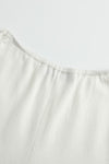 SWAYING/KNIT plain leggings SW23AW3B02 white PS67